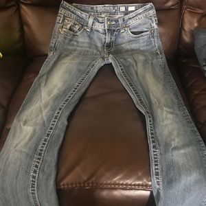 Boot cut Miss Me jeans size 27, length 34